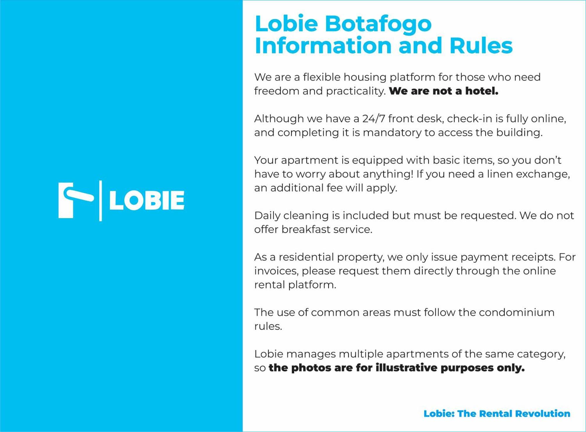 Apartemen Lobie Botafogo Privilege Rio de Janeiro